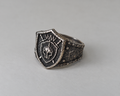 Stainless Steel Oxidized Ring